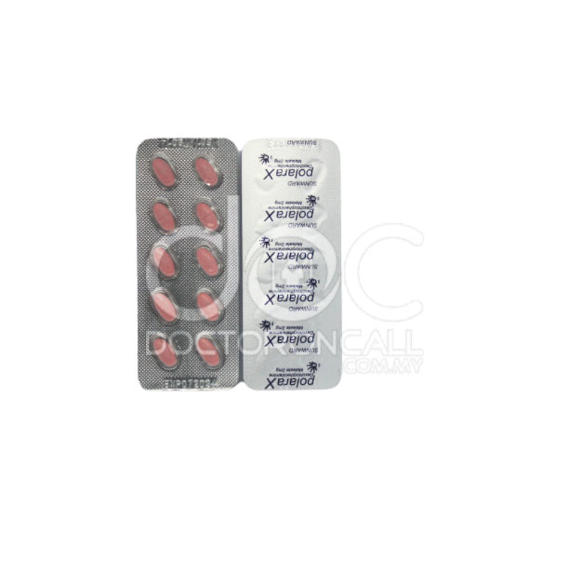 Sunward Polarax 2mg Tablet 10s (strip) - DoctorOnCall Online Pharmacy