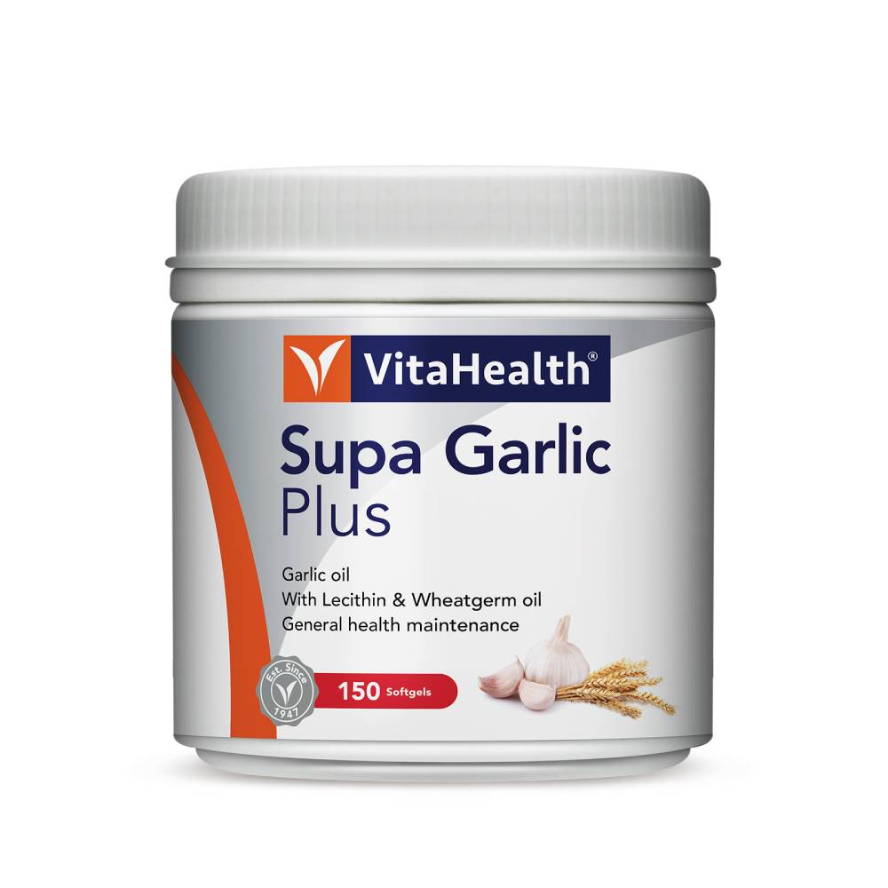 VitaHealth Supa Garlic Plus Capsule 150s x2 - DoctorOnCall Online Pharmacy