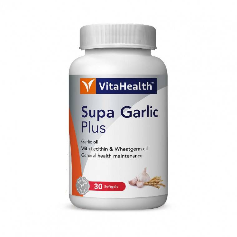 VitaHealth Supa Garlic Plus Capsule 30s - DoctorOnCall Farmasi Online