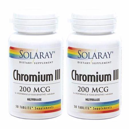 Solaray Chromium III Tablet 50s - DoctorOnCall Farmasi Online