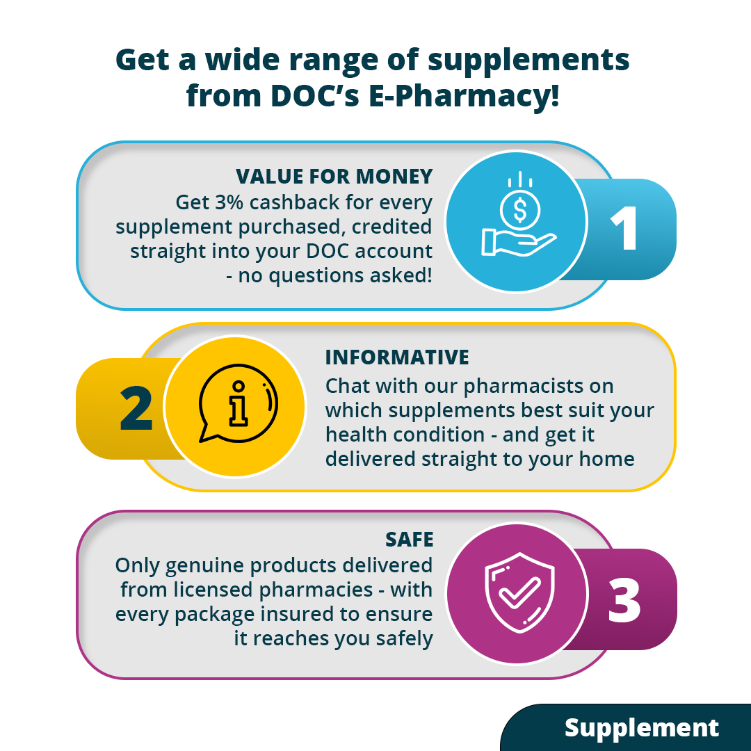 Live-well Ostesamin+Chondroitin & MSM Powder 30s x2 + 10s - DoctorOnCall Online Pharmacy