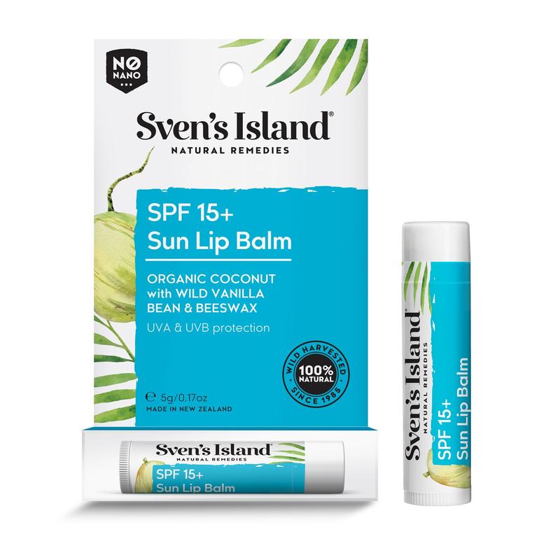 Sven's Island SPF 15+ Sun Lip Balm 5g - DoctorOnCall Farmasi Online