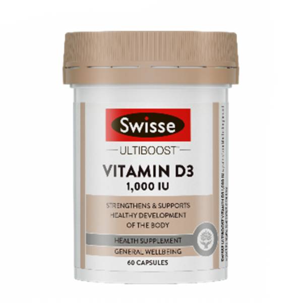 Swisse Ultiboost Vitamin D Tablet 60s - DoctorOnCall Farmasi Online
