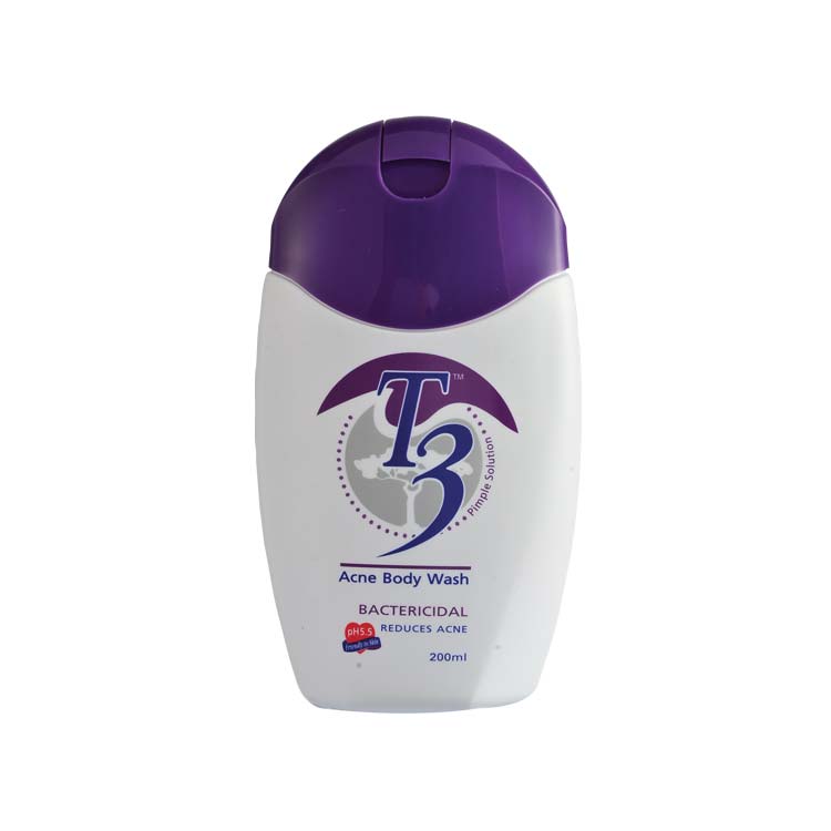 T3 Acne Body Wash 550ml - DoctorOnCall Farmasi Online