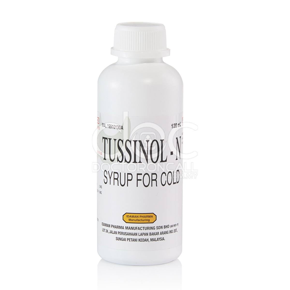 Tussinol N Syrup 120ml - DoctorOnCall Farmasi Online