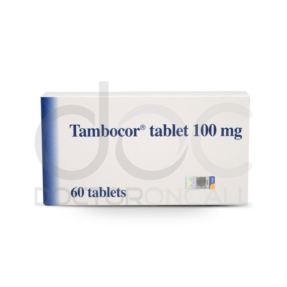 Tambocor 100mg Tablet 60s - DoctorOnCall Farmasi Online