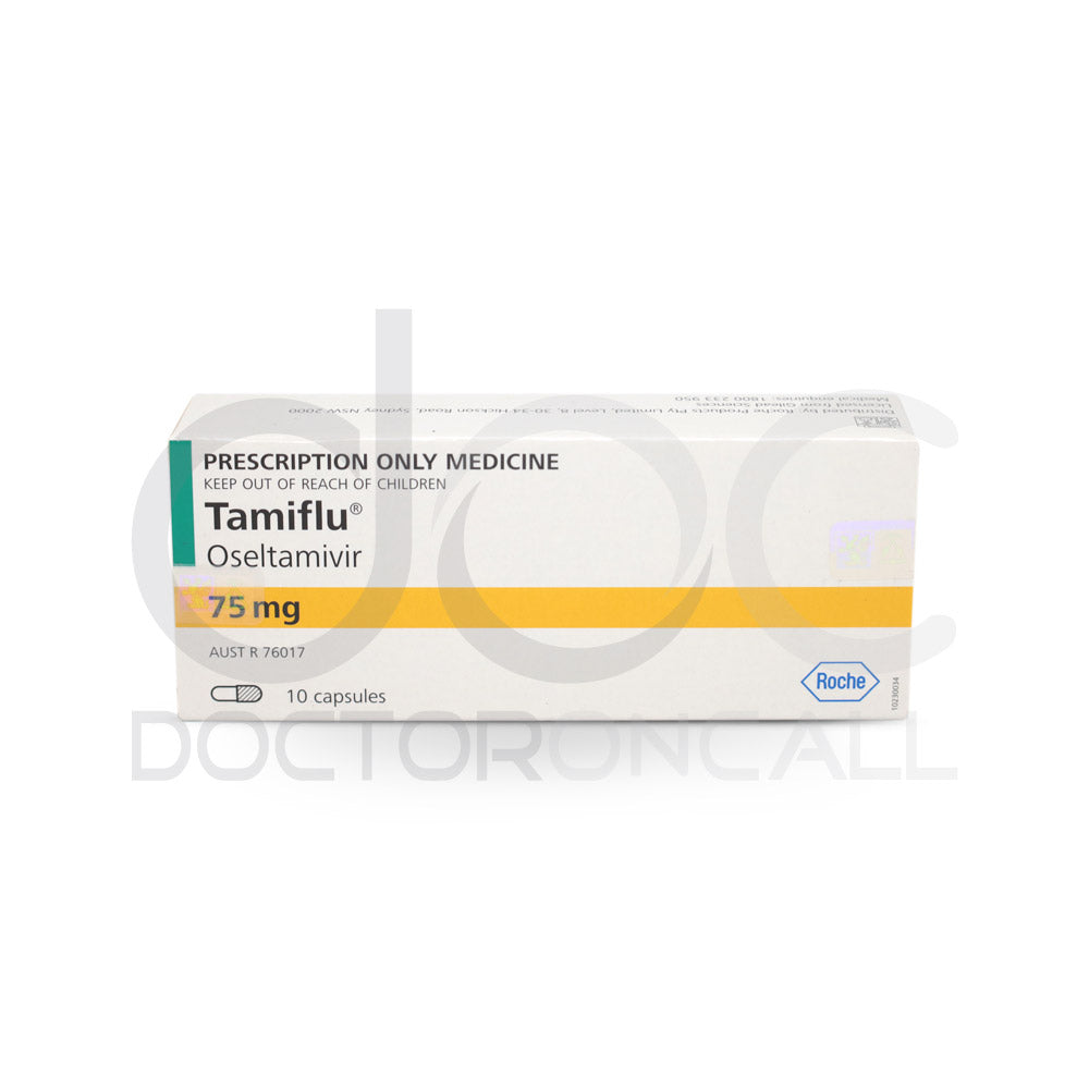 Tamiflu 75mg Capsule 10s (strip) - DoctorOnCall Online Pharmacy