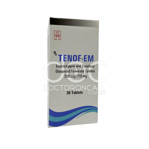 Tenof-Em Tablet 30s - DoctorOnCall Farmasi Online