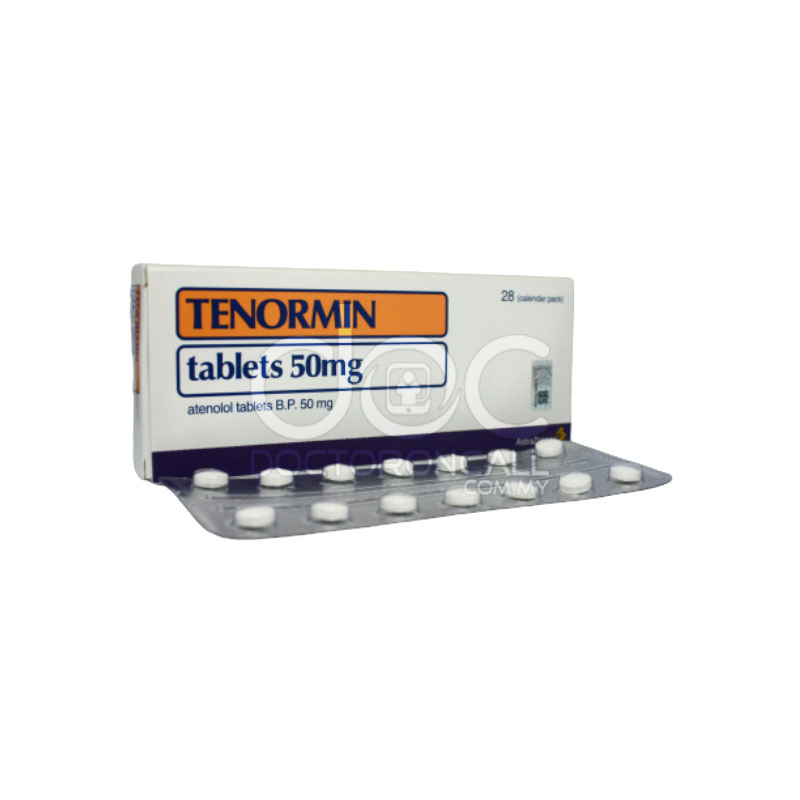 Tenormin 50mg Tablet 28s - DoctorOnCall Online Pharmacy