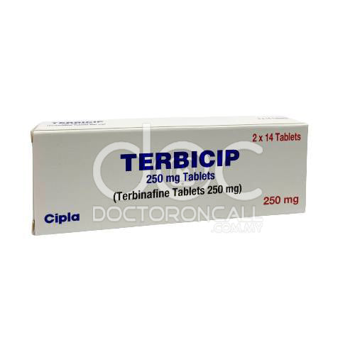 Terbicip 250mg Tablet 28s - DoctorOnCall Farmasi Online