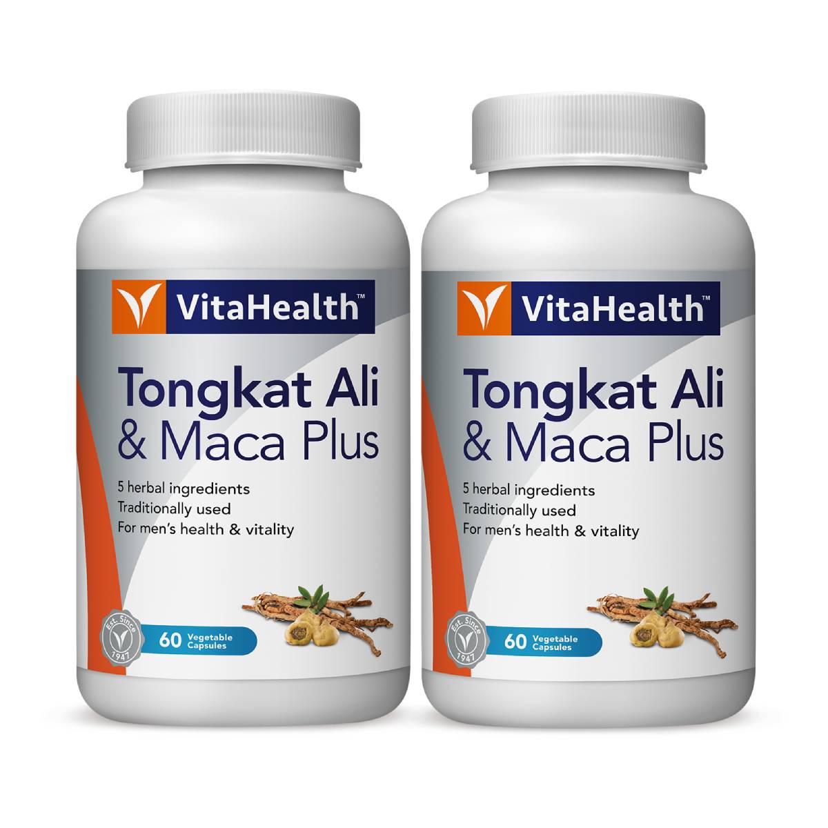 VitaHealth Tongkat Ali Maca Plus Capsule 60s x2 - DoctorOnCall Online Pharmacy