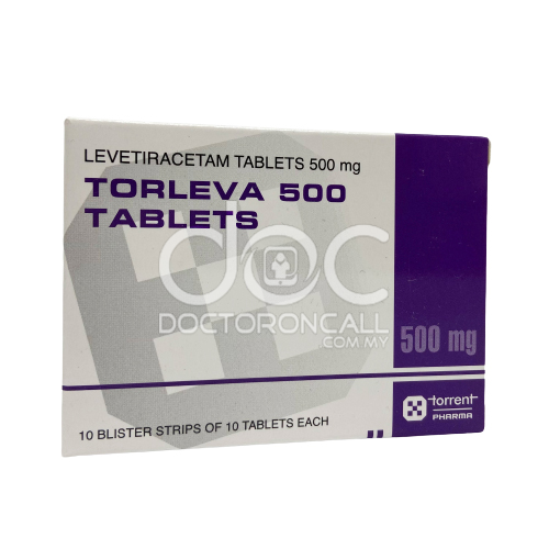 Torleva 500mg Tablet 100s - DoctorOnCall Farmasi Online