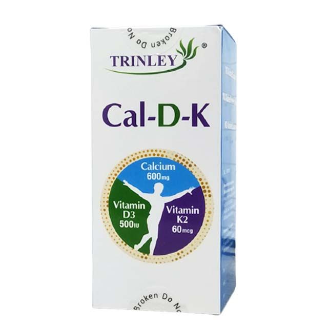 Trinley Calcium + D3 + K2 Tablet 90s - DoctorOnCall Farmasi Online