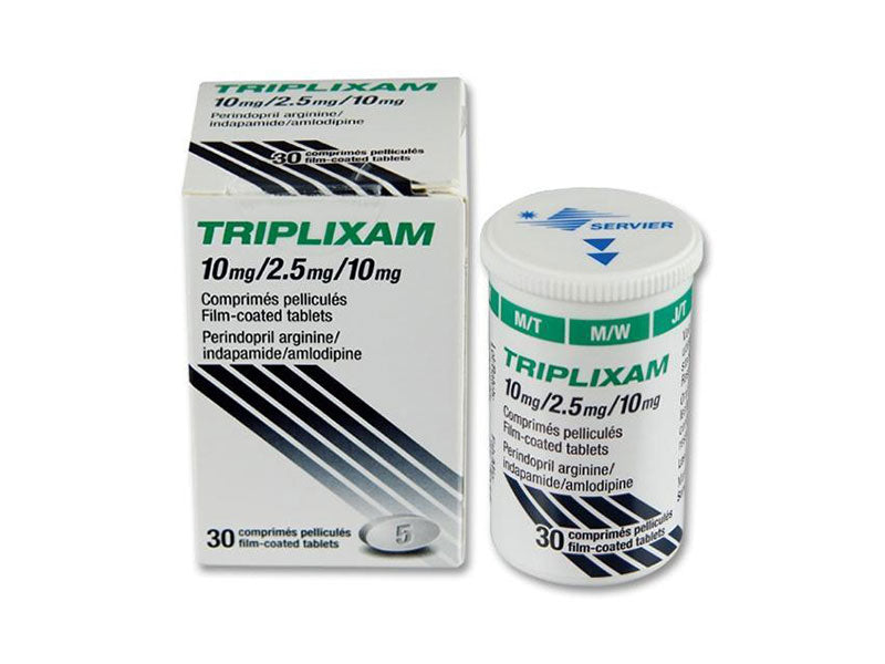 Triplixam 10/2.5/10mg Tablet 30s - DoctorOnCall Farmasi Online