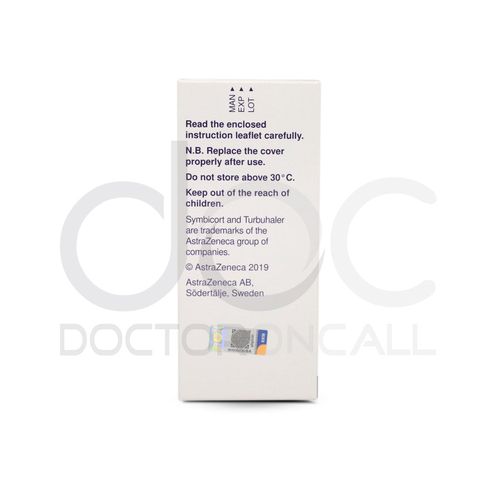 Symbicort 160/4.5mcg Turbuhaler 120 doses - DoctorOnCall Farmasi Online