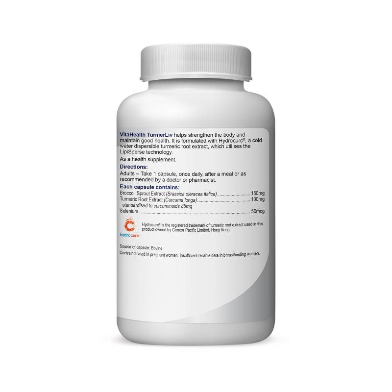 VitaHealth TurmerLiv Capsule 60s - DoctorOnCall Online Pharmacy