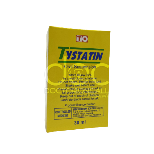 Tystatin Oral Suspension 30ml 30ml - DoctorOnCall Online Pharmacy