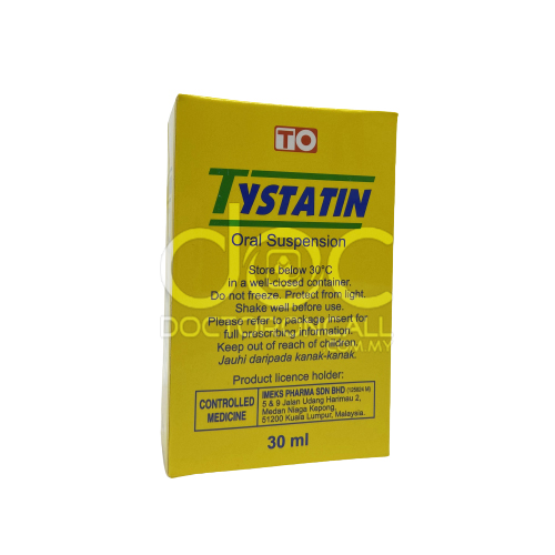 Tystatin Oral Suspension 30ml - 30ml - DoctorOnCall Online Pharmacy