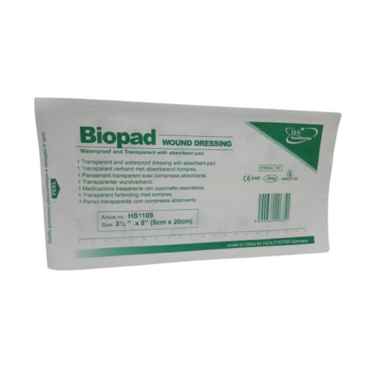 Healthstar Biopad Wound Dressing 1s 9cmx25cm - DoctorOnCall Online Pharmacy
