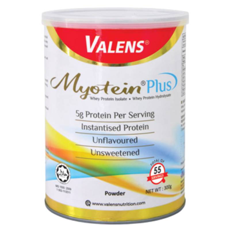 Valens Myotein Plus Whey Protein Powder 300g - DoctorOnCall Farmasi Online