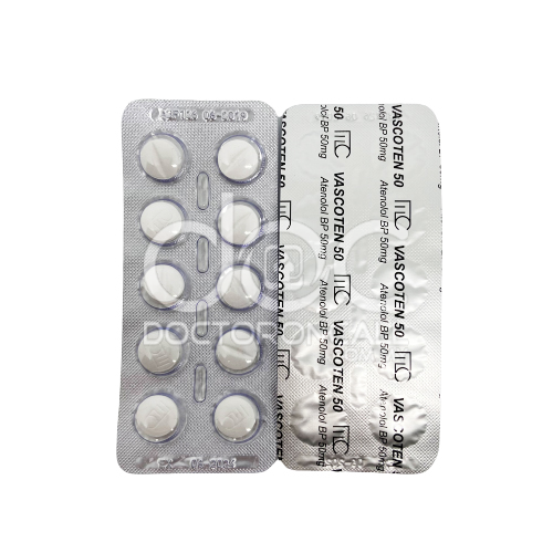 Vascoten 50mg Tablet 10s (strip) - DoctorOnCall Farmasi Online