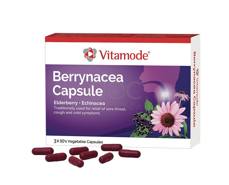 Vitamode Berrynacea Capsule 30s - DoctorOnCall Farmasi Online