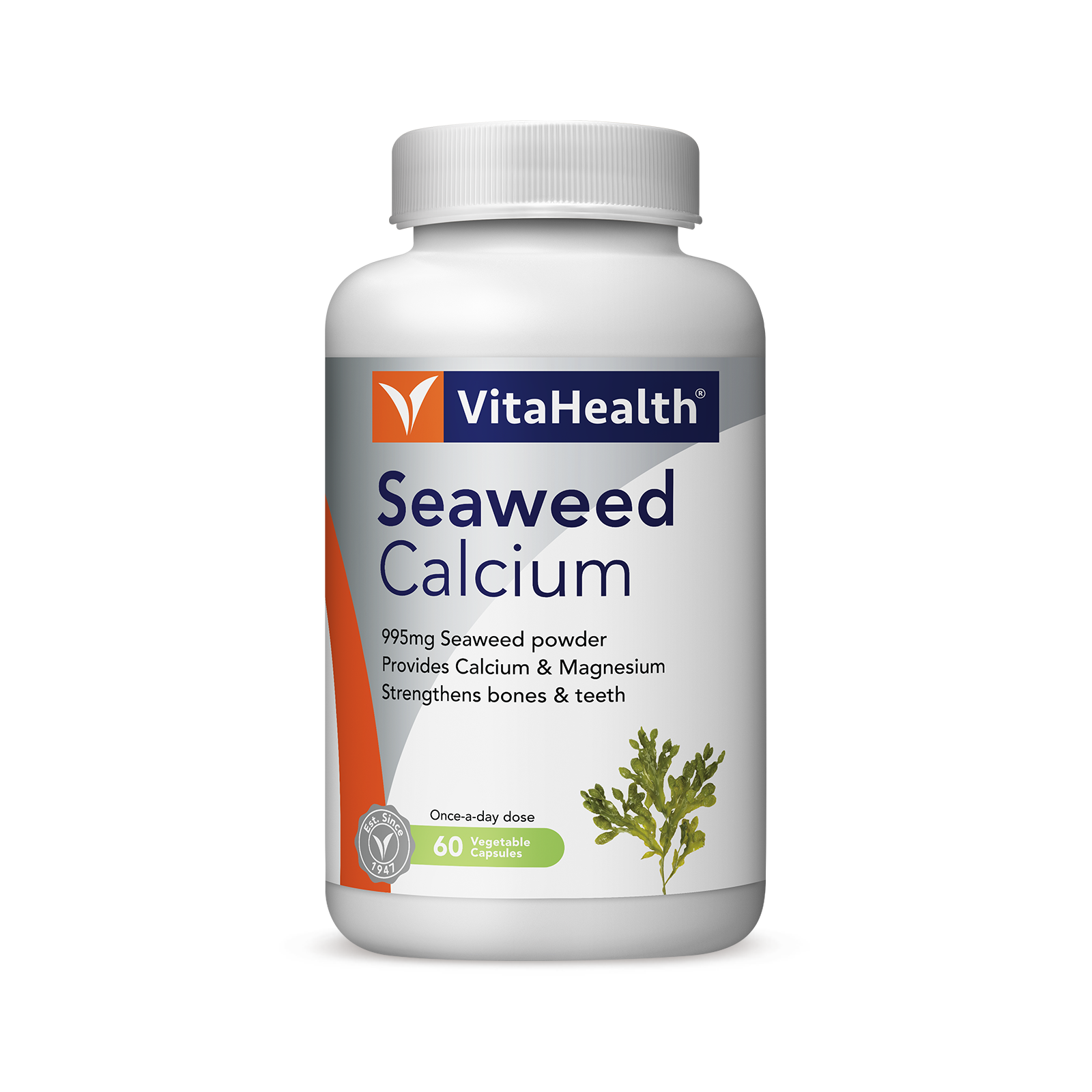 VitaHealth Organic Seaweed Calcium 1000 Capsule 60s - DoctorOnCall Farmasi Online