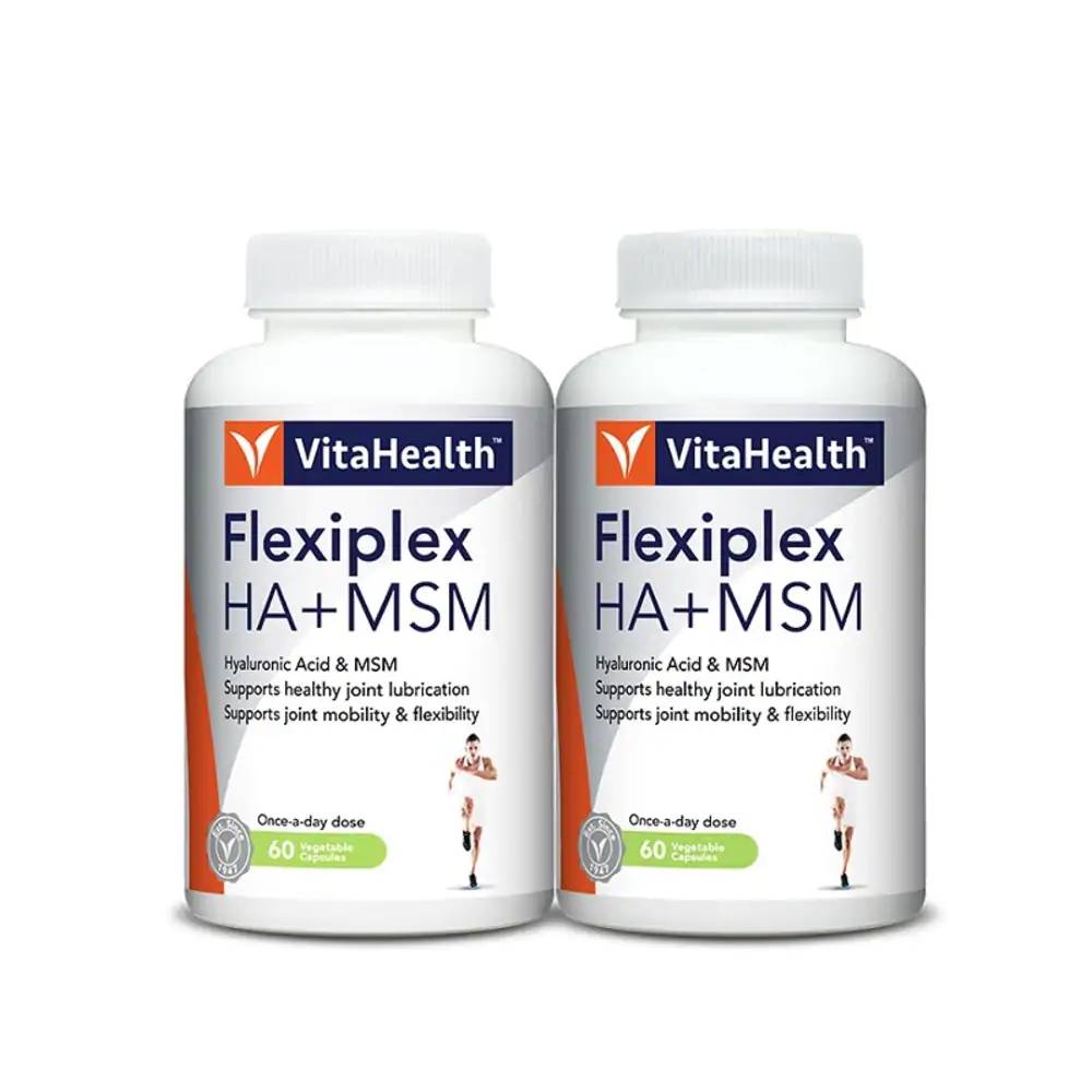 VitaHealth Flexiplex Hyaluronic Acid & MSM Tablet 60s x2 - DoctorOnCall Farmasi Online