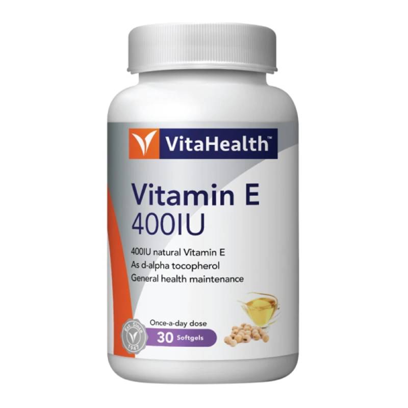 VitaHealth Vitamin E 400IU Capsule 100s - DoctorOnCall Farmasi Online