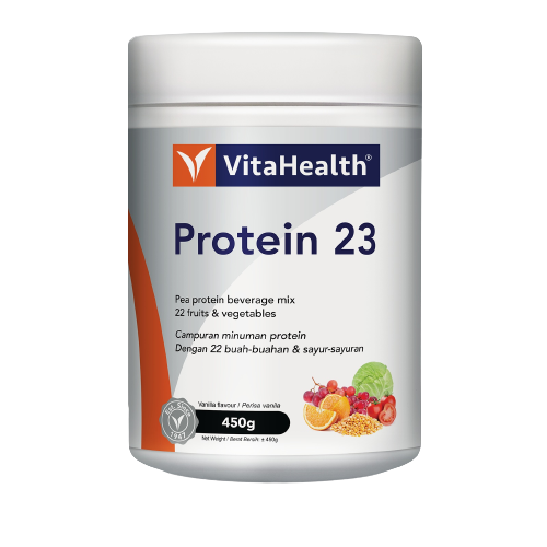 VitaHealth Protein 23 Protein Powder 450g - DoctorOnCall Farmasi Online