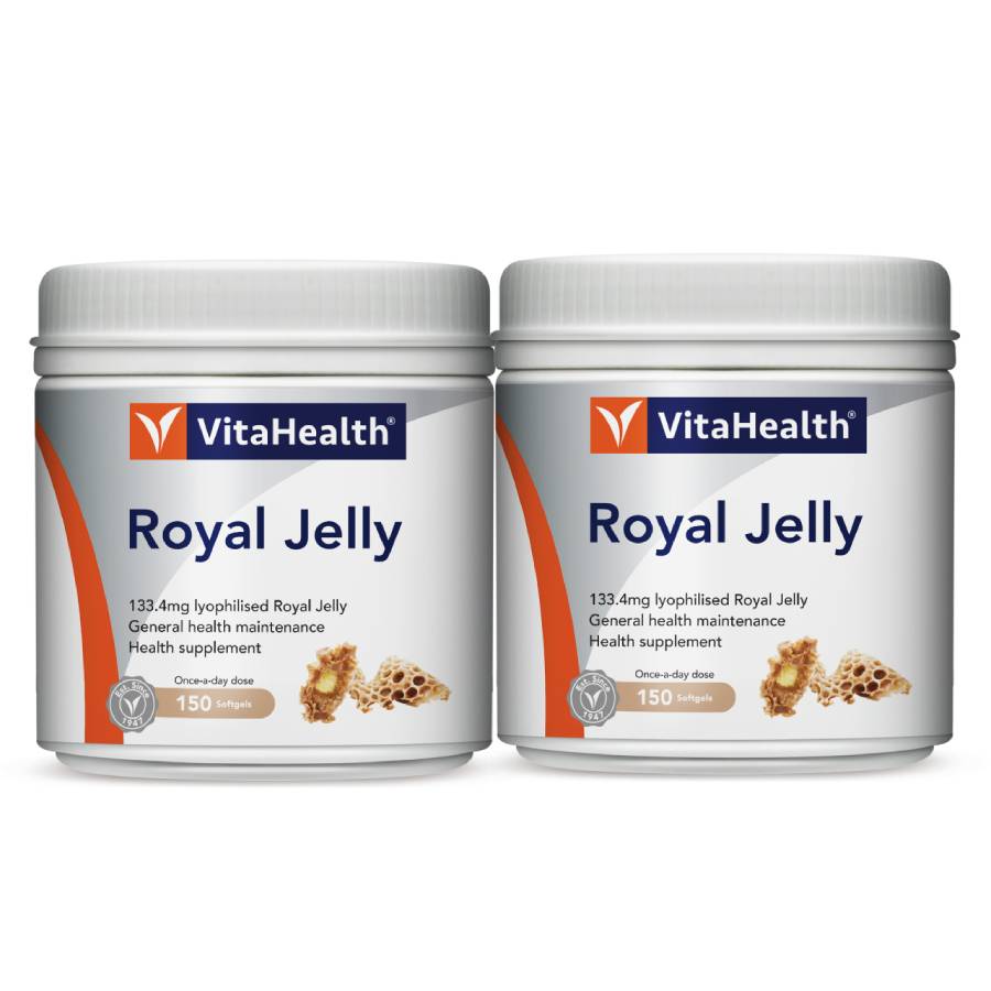 VitaHealth Royal Jelly Capsule 150s x2 - DoctorOnCall Farmasi Online