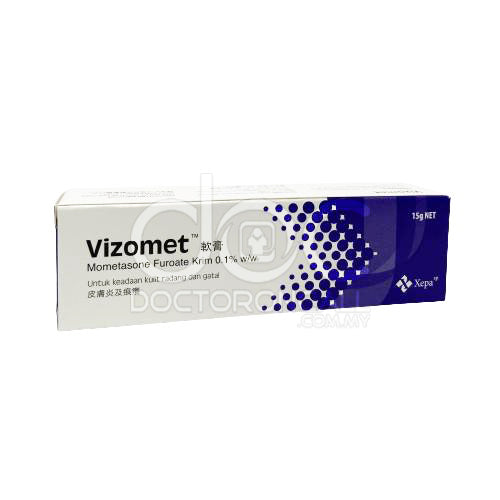 Vizomet Cream - 15g - DoctorOnCall Farmasi Online