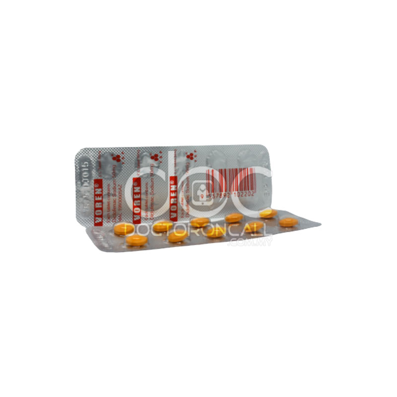 YSP Voren 50mg Tablet - 10s (strip) - DoctorOnCall Online Pharmacy