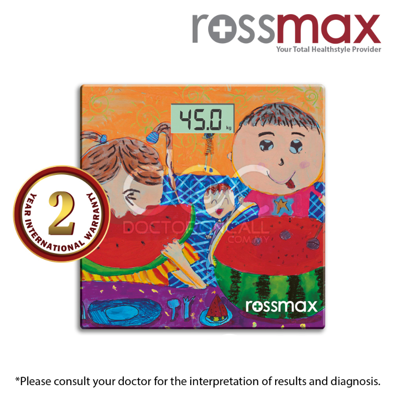 Rossmax Digital Weighing Scale (WB100) 1s - DoctorOnCall Online Pharmacy