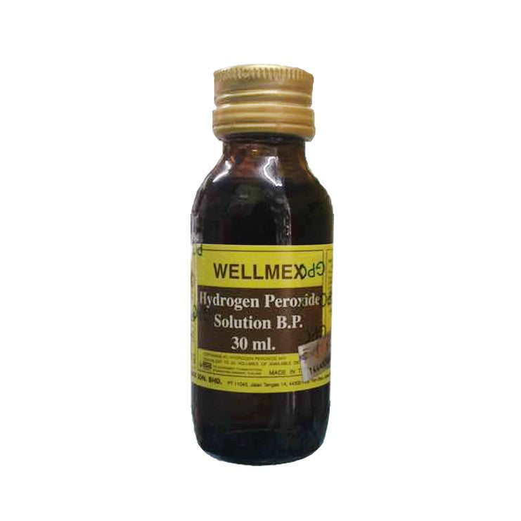 Wellmex Hydrogen Peroxide - 30ml - DoctorOnCall Farmasi Online