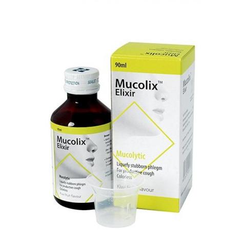 Xepa Mucolix Elixir-Tekak rasa kejang, batuk, air liur berbuih & semput