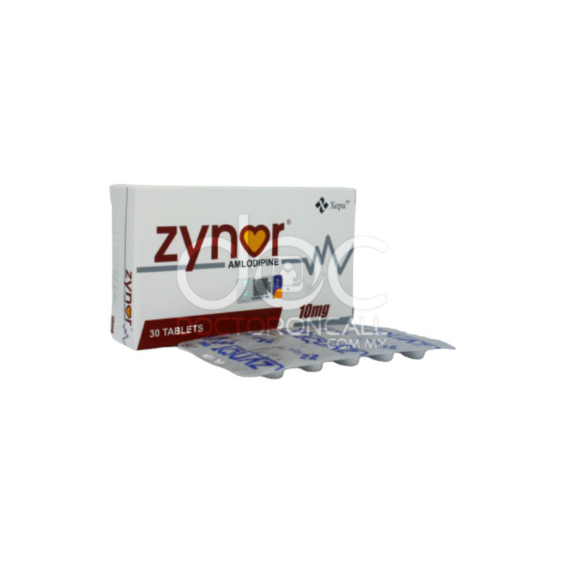 Zynor 10mg Tablet - 30s - DoctorOnCall Online Pharmacy