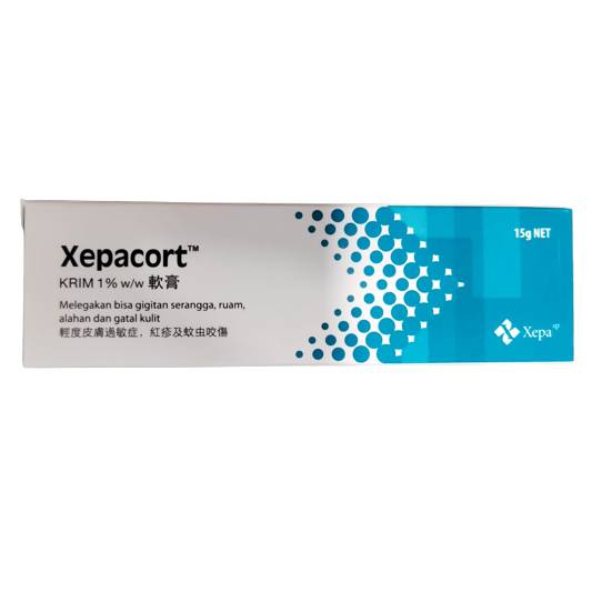 Xepacort (Hydrocortisone) 1% Cream 15g - DoctorOnCall Online Pharmacy