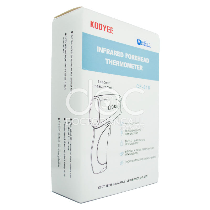 MedEz Kodyee Infrared Forehead Thermometer 1s - DoctorOnCall Online Pharmacy