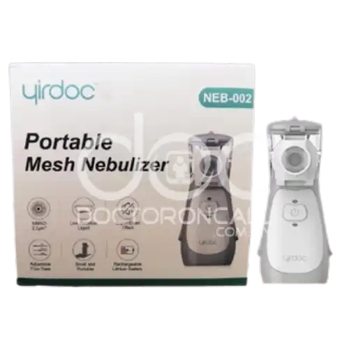 Yirdoc Portable Intelligent Mesh Nebulizer (NEB-002) 1s - DoctorOnCall Online Pharmacy