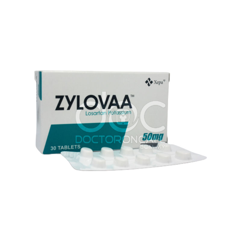 Zylovaa 50mg Tablet - 30s - DoctorOnCall Farmasi Online