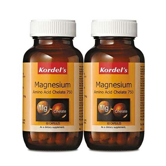 Kordel's Magnesium Amino Acid Chelate 750 Capsule 60s x2 - DoctorOnCall Farmasi Online