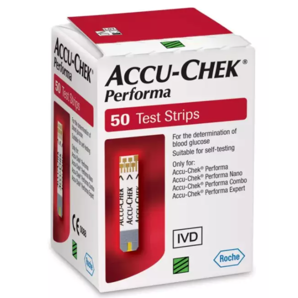 Accu-Chek Performa Test Strips 50s - DoctorOnCall Farmasi Online