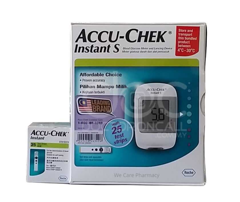 Accu-Chek Instant S Starter Kit + Strips -  - DoctorOnCall Online Pharmacy