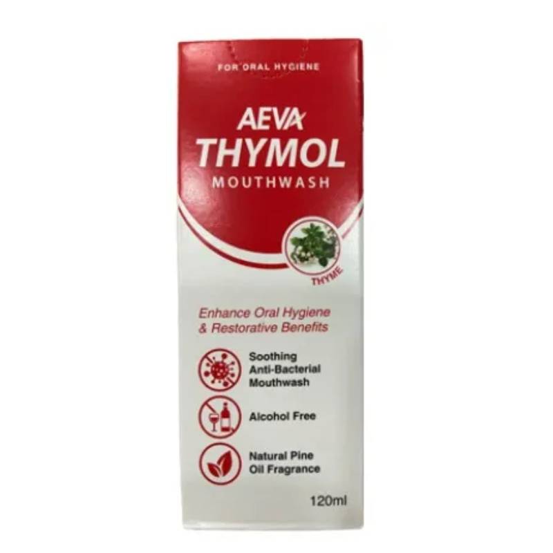 Aeva Thymol Mouthwash 120ml - DoctorOnCall Online Pharmacy