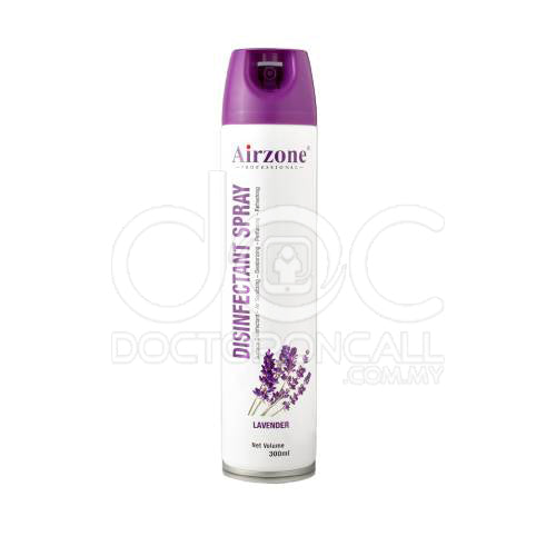 Airzone Disinfectant Spray 300ml Lavender - DoctorOnCall Farmasi Online