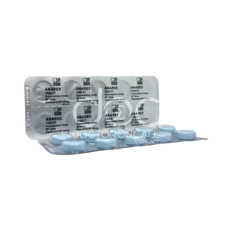 Anarex Tablet 10s (strip) - DoctorOnCall Online Pharmacy