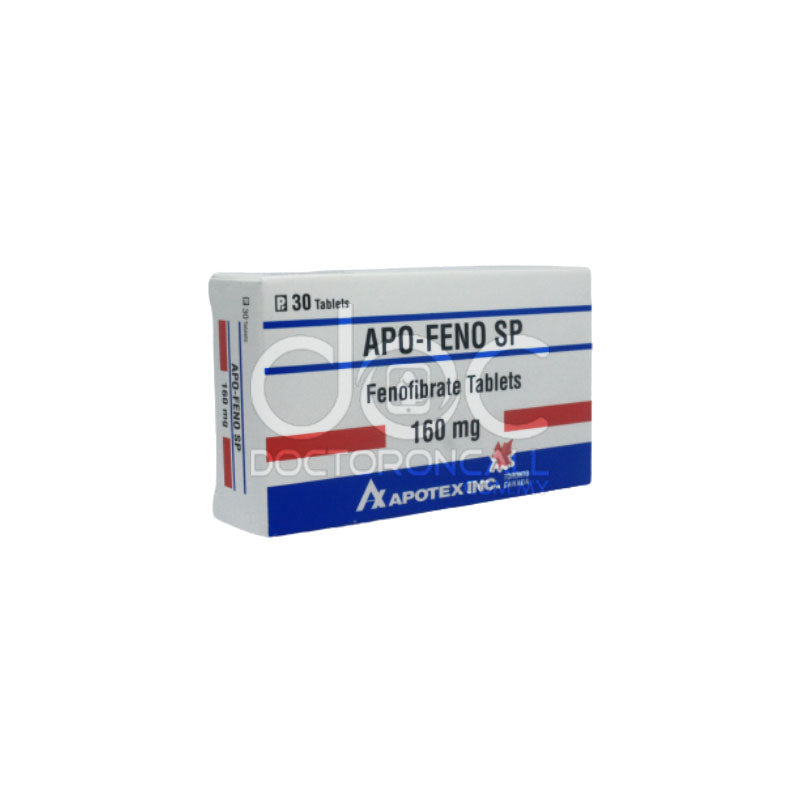 Apo-Feno Sp 160mg Tablet 10s (strip) - DoctorOnCall Farmasi Online