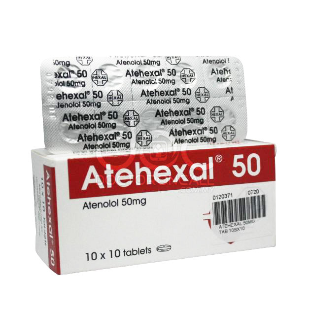 Atehexal 50mg Tablet 10s (strip) - DoctorOnCall Farmasi Online