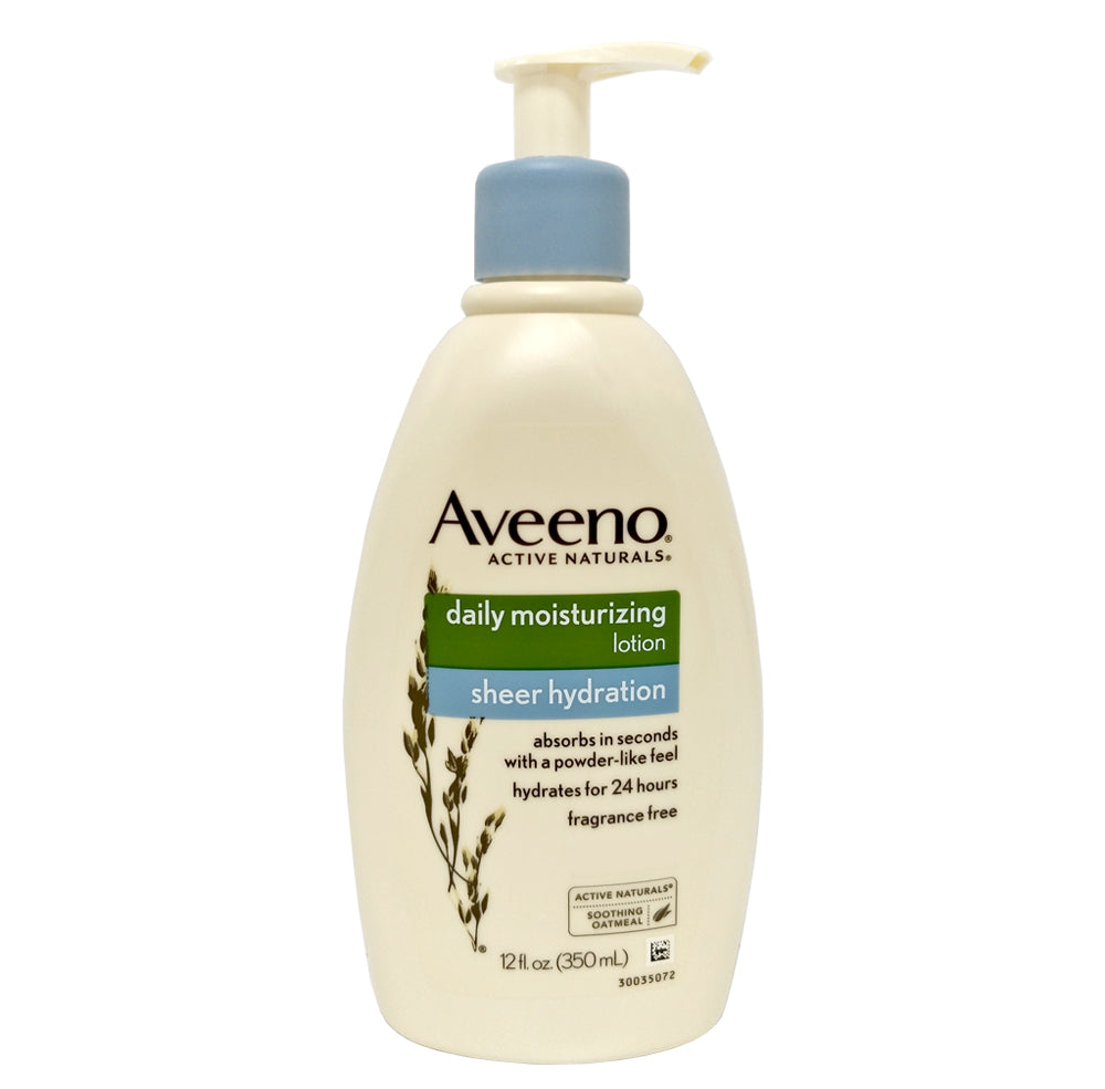 Aveeno Daily Sheer Hydration Moisturizing Lotion 350ml - DoctorOnCall Farmasi Online